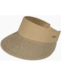 Barts - Vesder Raffia Sun Visor Baseball Cap - Lyst