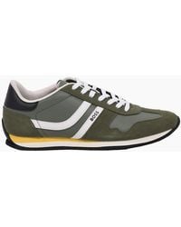 BOSS - Boss Boss Levon Runn Trainer Dark - Lyst