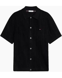 Tommy Hilfiger - Ss Pointelle Shirt Bd2 Heather - Lyst