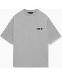Fear Of God - Fw24 Tee 'Light Heather' - Lyst