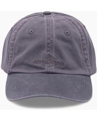 Stone Island - S0106 Canvas Cap - Lyst