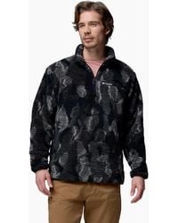 Columbia - Rugged Ridge Sherpa Half Zip Fleece - Lyst