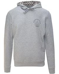Aquascutum - Aldis Emblem Logo Hoodie - Lyst