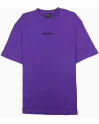 Balenciaga - Embroidered Medium Fit Logo T Shirt 5162 - Lyst