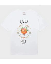 CASABLANCA - Casa Way Mascot Printed T-Shirt - Lyst