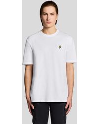 Lyle & Scott - Textured Jacquard T-Shirt - Lyst