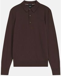 BOSS - H Lancione Knitted Polo - Lyst