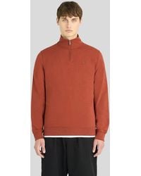Lyle & Scott - Superfine Cotton 1/4 Zip Sweatshirt - Lyst