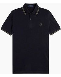 Fred Perry - Twin Tipped Polo Shirt - Lyst