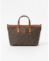 Tommy Hilfiger - Th Monoplay Mono Print Mini Tote Bag - Lyst
