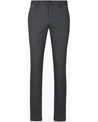 BOSS - Kaito1 Solid Patterned Slim Chinos - Lyst