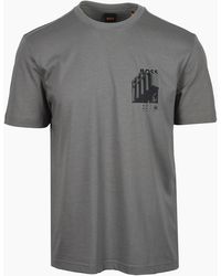 BOSS - Boss Te_Board T-Shirt Open - Lyst