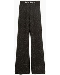 Palm Angels - Soiree Knit Logo Pant - Lyst