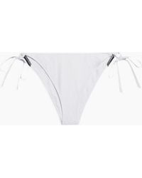 Calvin Klein - Swimwear Intense Power String Side Tie Cheeky Bikini Bottoms - Lyst