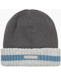 SealSkinz - Holkham Waterproof Striped Roll Cuff Beanie - Lyst