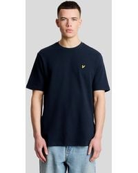 Lyle & Scott - Textured Jacquard T-Shirt - Lyst