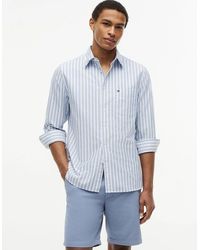 Tommy Hilfiger - Heritage Oxford Long Sleeve Striped Shirt - Lyst