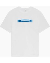 CASABLANCA - Radiating Logo Regular Fit T-Shirt - Lyst
