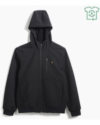 Farah - Rudd Softshell Hooded Sweatshirt - Lyst