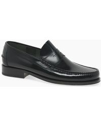 Loake - Princeton Leather Moccasin Shoes - Lyst