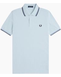 Fred Perry - Twin Tipped Polo Shirt - Lyst