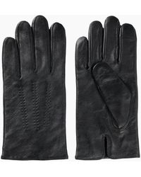 BOSS - Boss Hainz-Me Leather Gloves A1-24 001 - Lyst