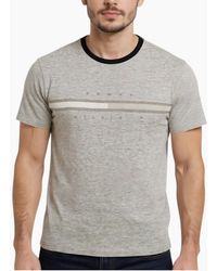 Tommy Hilfiger - T Shirts Crew Neck Regular Fit Cotton Tino Tee - Lyst