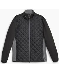 PUMA - Frost Quilted Jacket Golf - Lyst