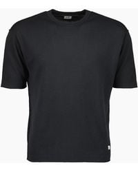 C.P. Company - Sea Island Knitted T-Shirt - Lyst