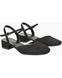 XY London - Ladies Hilary Strappy Low Heel Court Shoes - Lyst