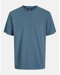 Jack & Jones - Embroidered Crew Neck Short Sleeve Jersey T-Shirt - Lyst