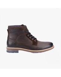 Hush Puppies - Joel Leather Boots - Lyst