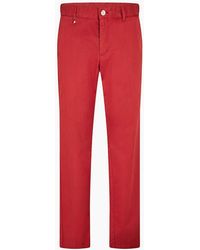 BOSS - Genius Solid Patterned Straight Chinos - Lyst