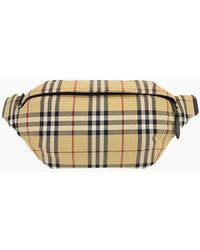 Burberry - Sonny N Nylon Vintage Check Belt Bag Archive - Lyst