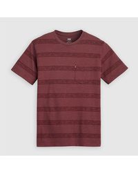 Levi's - Levi's Regular Fit Crew Neck Short Sleeve T-Shirt With Chest Pocket - Lyst