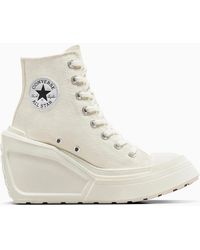 Converse - Chuck 70 De Luxe Wedge Heeled Sandals - Lyst