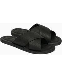 Superdry - & Co Vintage Cross Strap Slides - Lyst