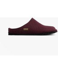 Haflinger - Soft Mules Bordeaux - Lyst