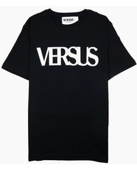 Versus - Versace Versus Logo Printed T Shirt - Lyst