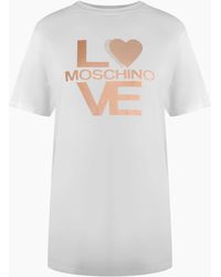 Love Moschino - Bold Logo T-Shirt - Lyst