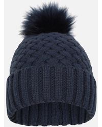 Mountain Warehouse - Ladies Lisbon Pom Pom Borg Lined Beanie - Lyst