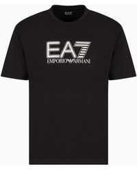 EA7 - Large Logo T-Shirt - Lyst