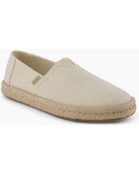 TOMS - Alpargata Rope 2.0 Shoe Cotton Natural Espadrilles - Lyst