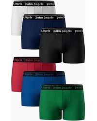 Palm Angels - Six-Pack Classic Logo Multicolour Boxer Shorts - Lyst