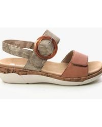 Remonte - Jocelyn Sandals Tan - Lyst