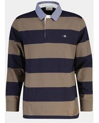 GANT - Regular Fit Chambray Stripe Heavy Rugger - Lyst