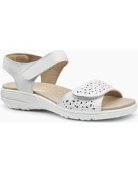 Hotter - Leah Ii Wide Fit Sandals - Lyst