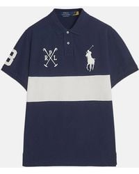 Ralph Lauren - Custom Slim Fit Team Colours Polo Shirt Newport Nevis - Lyst