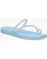 Crocs™ - Miami Jely Toe Loop Eva Sky Sandals - Lyst