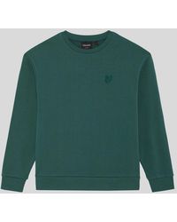 Lyle & Scott - Heavyweight Cotton Sweatshirt - Lyst